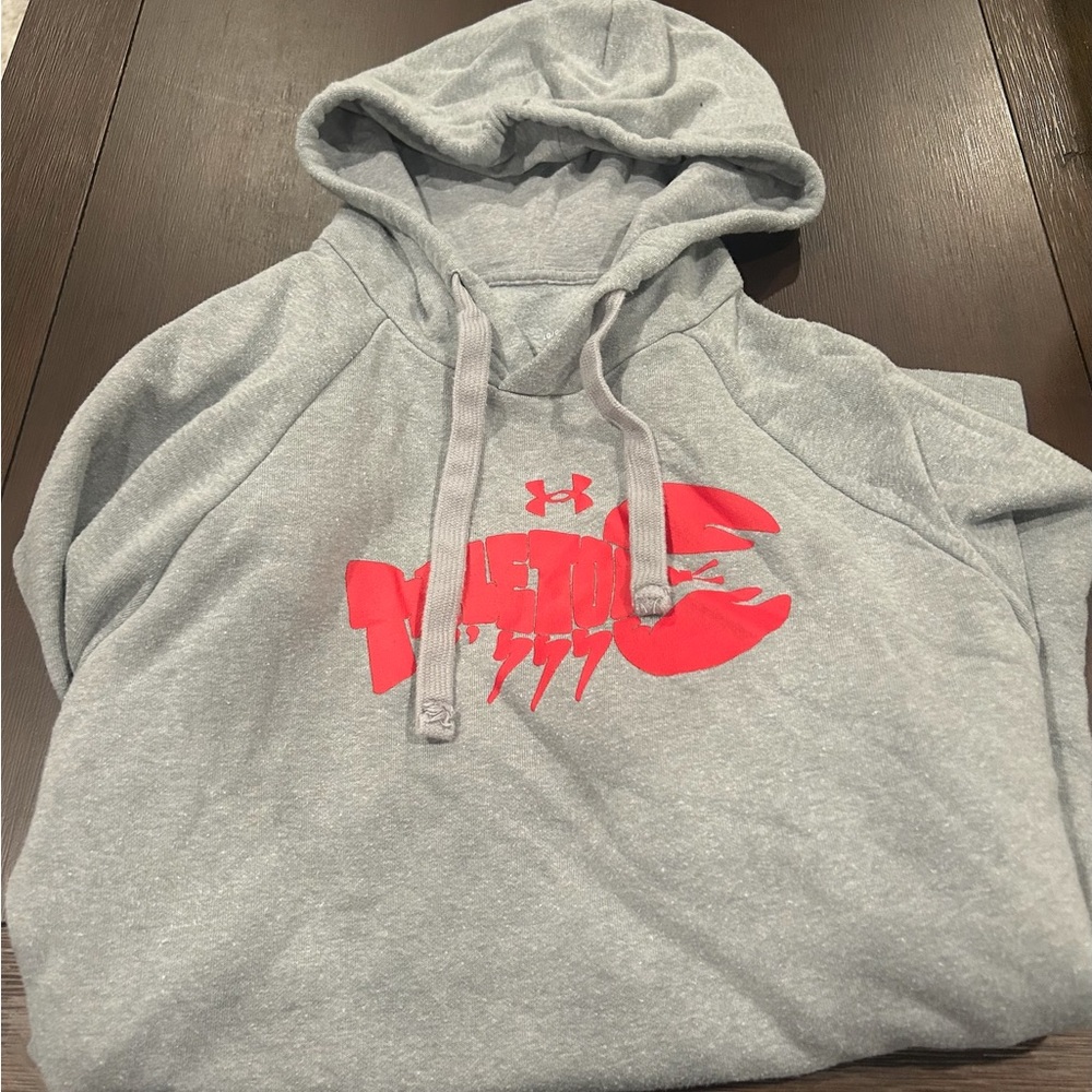 Under Armour Gray Lage Hoodie for Men